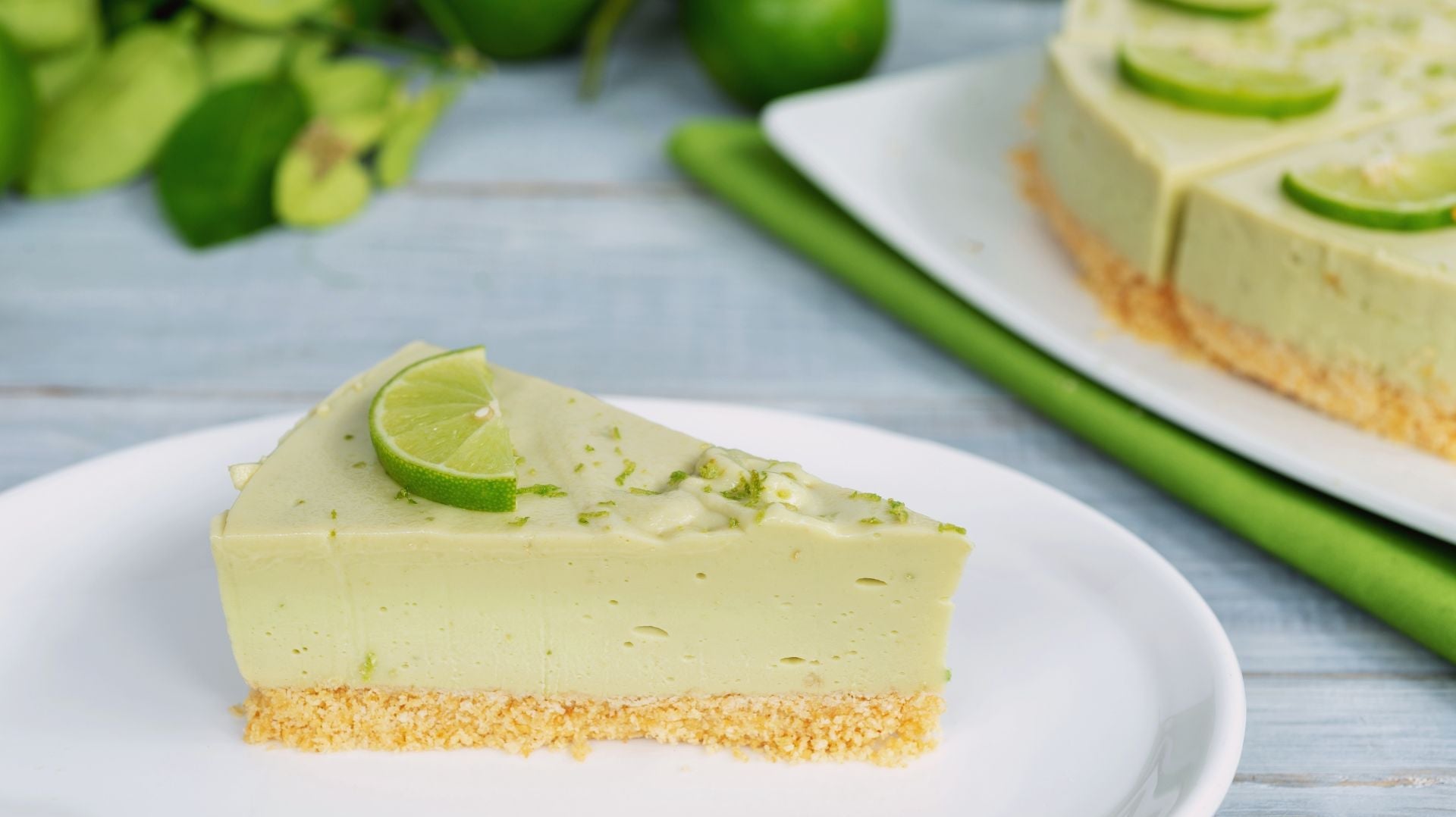 Lime & Coconut Cheesecake