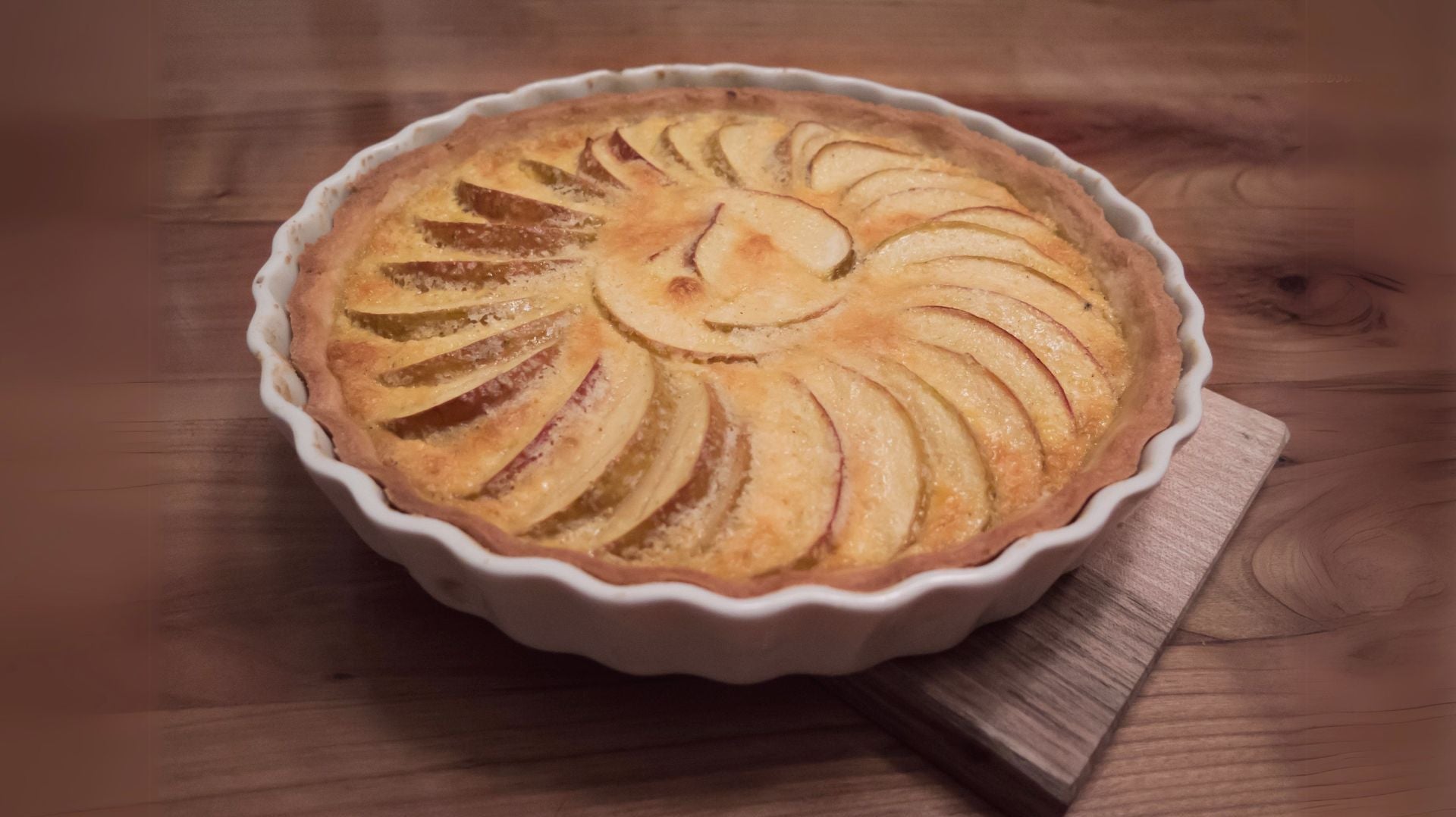 Apple and Raspberry Tart