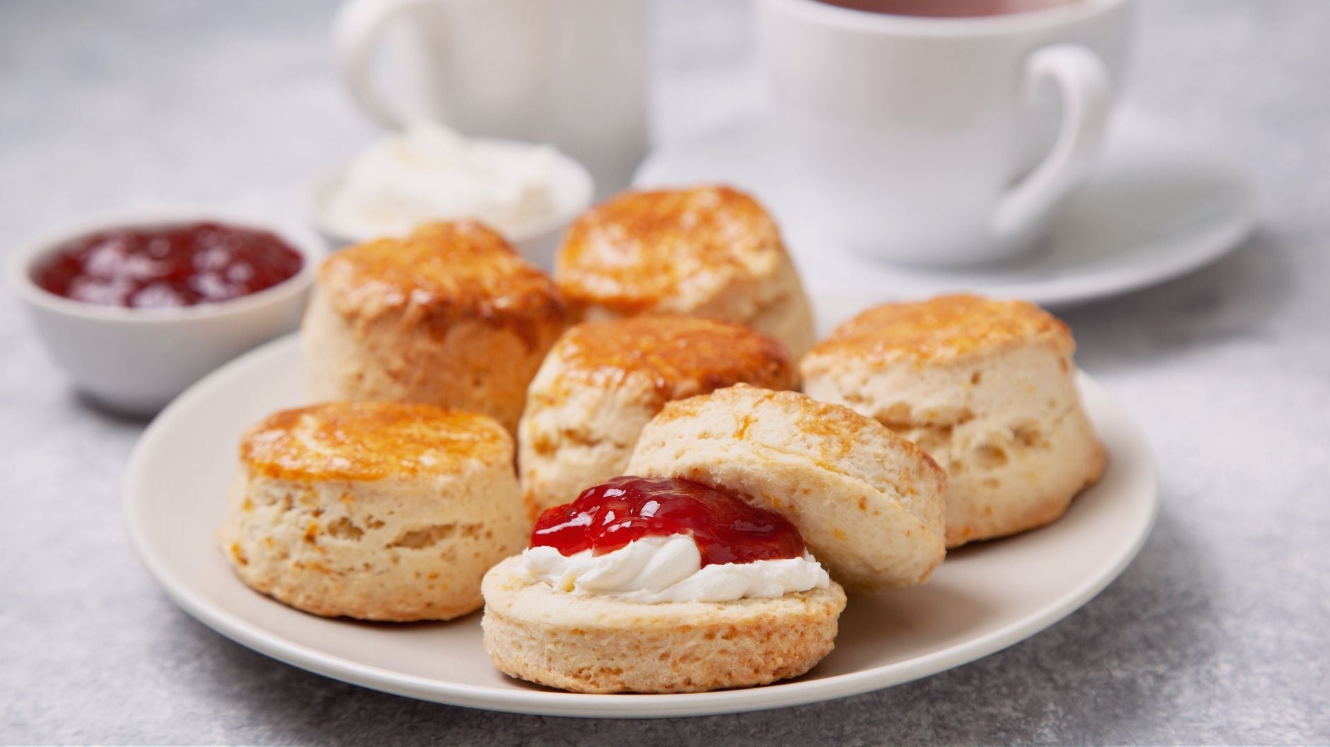 Strawberries and Cream Gluten-Free Muffins