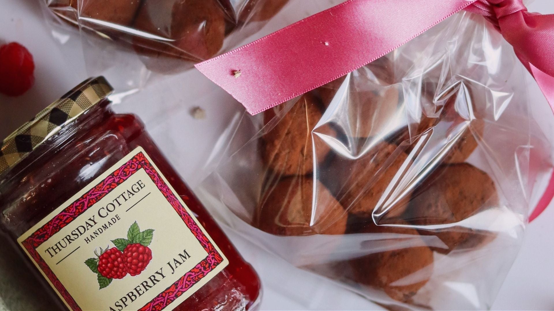 Raspberry & Dark Chocolate Truffles