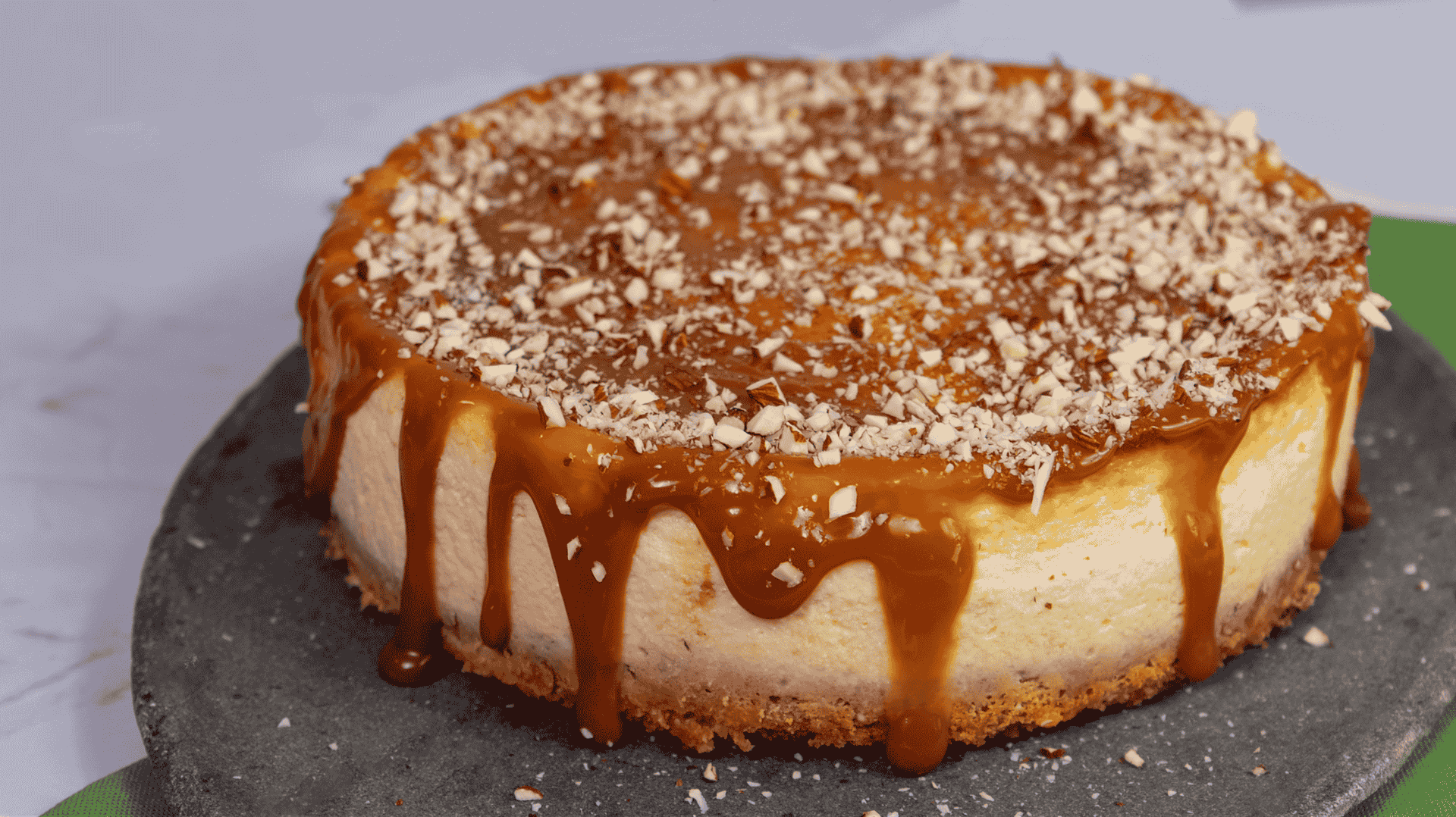 Carrot Salted Caramel Cheesecake