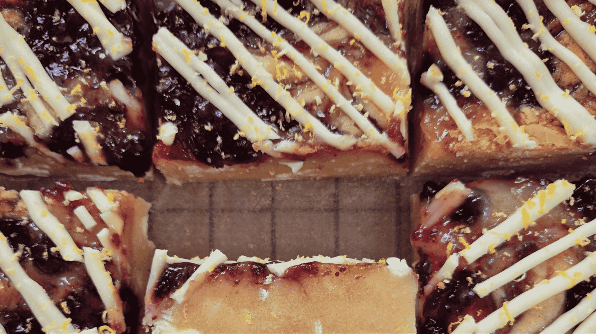 Lemon & Blueberry Blondies