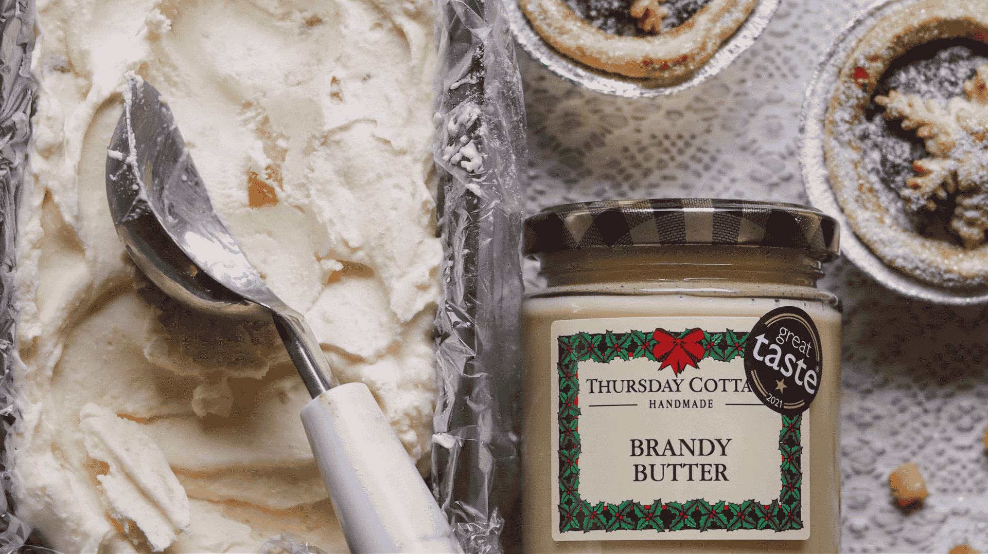 No-Churn Brandy Butter Ice Cream