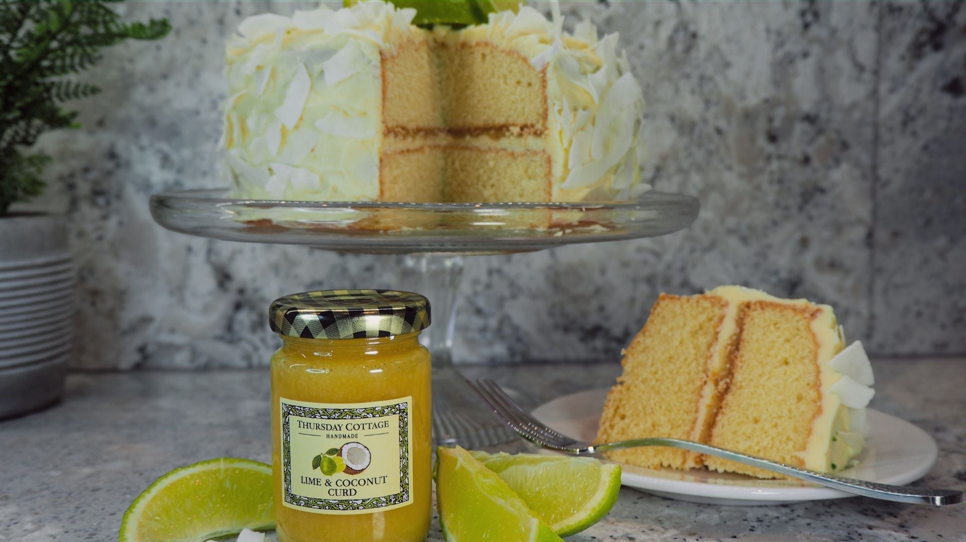 Lime & Coconut Sponge Recipe
