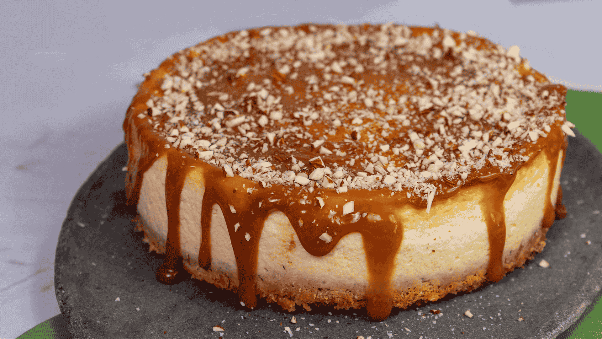 Carrot Salted Caramel Cheesecake