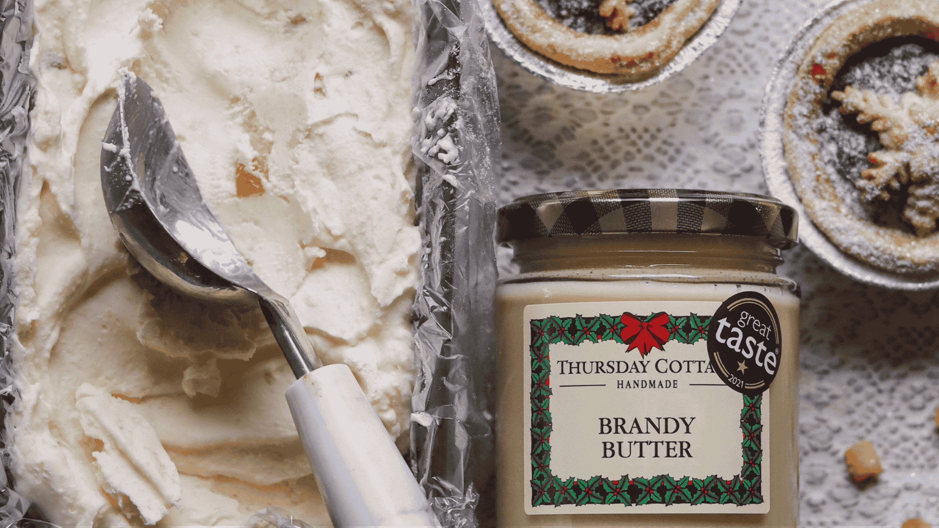 No-Churn Brandy Butter Ice Cream