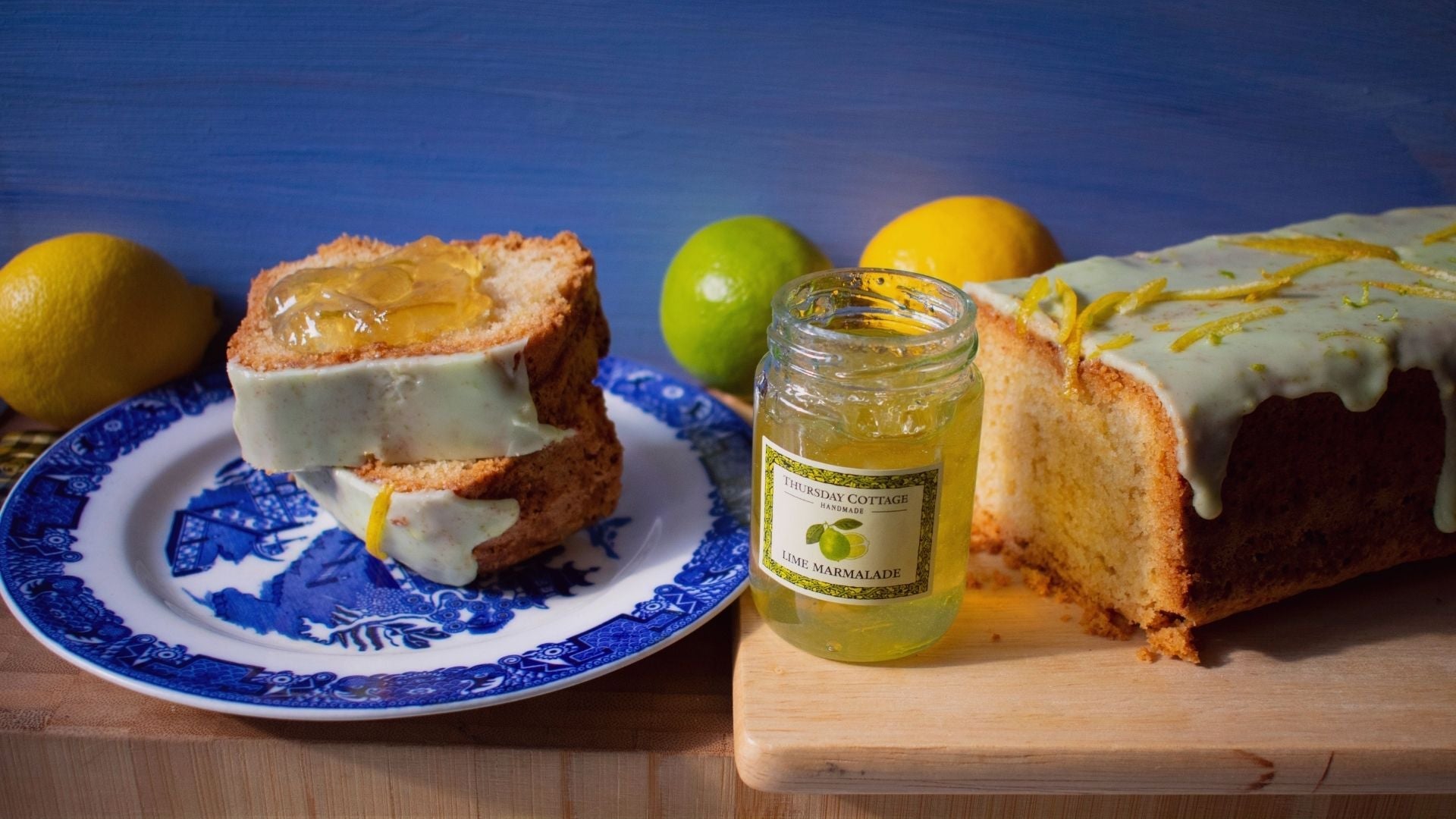 LEMON & LIME DRIZZLE LOAF